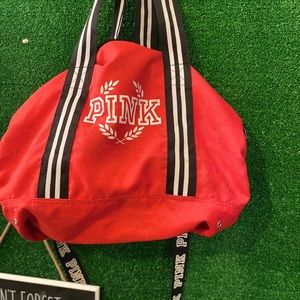 PINK Duffle Bag - Worn down